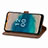 Custodia Portafoglio In Pelle Cover con Supporto S06D per Nokia G22