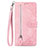 Custodia Portafoglio In Pelle Cover con Supporto S06D per Oppo K11x 5G Rosa