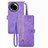 Custodia Portafoglio In Pelle Cover con Supporto S06D per Realme V50s 5G Viola