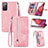 Custodia Portafoglio In Pelle Cover con Supporto S06D per Samsung Galaxy S20 FE 4G