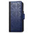 Custodia Portafoglio In Pelle Cover con Supporto S06D per Samsung Galaxy S22 Plus 5G