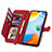 Custodia Portafoglio In Pelle Cover con Supporto S06D per Xiaomi Redmi 10 India