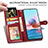 Custodia Portafoglio In Pelle Cover con Supporto S07D per Xiaomi Redmi Note 10 5G