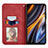 Custodia Portafoglio In Pelle Cover con Supporto S08D per Xiaomi Poco X4 GT 5G