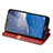 Custodia Portafoglio In Pelle Cover con Supporto S09D per Nokia C3