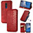 Custodia Portafoglio In Pelle Cover con Supporto S09D per Nokia C3