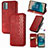 Custodia Portafoglio In Pelle Cover con Supporto S09D per Nokia G22