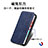 Custodia Portafoglio In Pelle Cover con Supporto S09D per Sharp Aquos R8