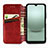 Custodia Portafoglio In Pelle Cover con Supporto S09D per Sharp Aquos wish3