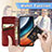 Custodia Portafoglio In Pelle Cover con Supporto S09D per Xiaomi Poco F4 5G
