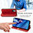 Custodia Portafoglio In Pelle Cover con Supporto S09D per Xiaomi Redmi Note 10 5G