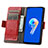 Custodia Portafoglio In Pelle Cover con Supporto S10D per Asus Zenfone 9