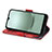 Custodia Portafoglio In Pelle Cover con Supporto S10D per Sharp Aquos wish3