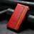 Custodia Portafoglio In Pelle Cover con Supporto S10D per Xiaomi Poco C50