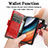 Custodia Portafoglio In Pelle Cover con Supporto S10D per Xiaomi Poco F4 5G