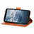 Custodia Portafoglio In Pelle Cover con Supporto S12D per Nokia C2 2nd Edition