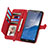 Custodia Portafoglio In Pelle Cover con Supporto S14D per Nokia C3