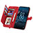 Custodia Portafoglio In Pelle Cover con Supporto S14D per Nokia G100