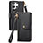 Custodia Portafoglio In Pelle Cover con Supporto S15D per Samsung Galaxy S24 Ultra 5G