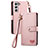 Custodia Portafoglio In Pelle Cover con Supporto S16D per Samsung Galaxy S22 5G