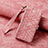 Custodia Portafoglio In Pelle Cover con Supporto S18D per Realme V50 5G Rosa