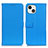 Custodia Portafoglio In Pelle Cover con Supporto T01 per Apple iPhone 13 Blu