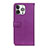 Custodia Portafoglio In Pelle Cover con Supporto T01 per Apple iPhone 16 Pro