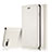 Custodia Portafoglio In Pelle Cover con Supporto T01 per Apple iPhone 7 Plus Bianco