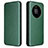 Custodia Portafoglio In Pelle Cover con Supporto T01 per Huawei Mate 40E Pro 4G Verde