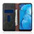 Custodia Portafoglio In Pelle Cover con Supporto T01 per Oppo Find X2 Lite
