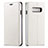 Custodia Portafoglio In Pelle Cover con Supporto T01 per Samsung Galaxy S10 Bianco