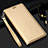 Custodia Portafoglio In Pelle Cover con Supporto T01 per Samsung Galaxy S20 Plus Oro