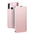 Custodia Portafoglio In Pelle Cover con Supporto T01 per Xiaomi Redmi Note 8 Oro Rosa