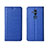 Custodia Portafoglio In Pelle Cover con Supporto T02 per Huawei Mate 20 Lite Blu
