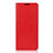 Custodia Portafoglio In Pelle Cover con Supporto T02 per Oppo Find X2 Neo Rosso