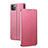 Custodia Portafoglio In Pelle Cover con Supporto T03 per Apple iPhone 11 Pro Max Rosa