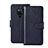 Custodia Portafoglio In Pelle Cover con Supporto T03 per Huawei Mate 20 X 5G Blu