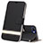 Custodia Portafoglio In Pelle Cover con Supporto T03 per Oppo R15X Nero