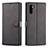 Custodia Portafoglio In Pelle Cover con Supporto T03 per Samsung Galaxy Note 10