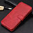 Custodia Portafoglio In Pelle Cover con Supporto T03 per Xiaomi Mi 9T Rosso