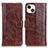 Custodia Portafoglio In Pelle Cover con Supporto T04 per Apple iPhone 13