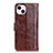 Custodia Portafoglio In Pelle Cover con Supporto T04 per Apple iPhone 13