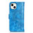 Custodia Portafoglio In Pelle Cover con Supporto T04 per Apple iPhone 14 Plus