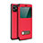 Custodia Portafoglio In Pelle Cover con Supporto T05 per Apple iPhone 12 Rosso