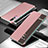 Custodia Portafoglio In Pelle Cover con Supporto T05 per Huawei P20 Pro Oro Rosa