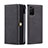 Custodia Portafoglio In Pelle Cover con Supporto T05 per Samsung Galaxy Note 20 5G Nero