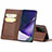 Custodia Portafoglio In Pelle Cover con Supporto T05 per Samsung Galaxy Note 20 Ultra 5G