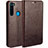 Custodia Portafoglio In Pelle Cover con Supporto T05 per Xiaomi Redmi Note 8 (2021)