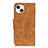 Custodia Portafoglio In Pelle Cover con Supporto T06 per Apple iPhone 15