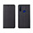 Custodia Portafoglio In Pelle Cover con Supporto T06 per Huawei Honor 20i Nero